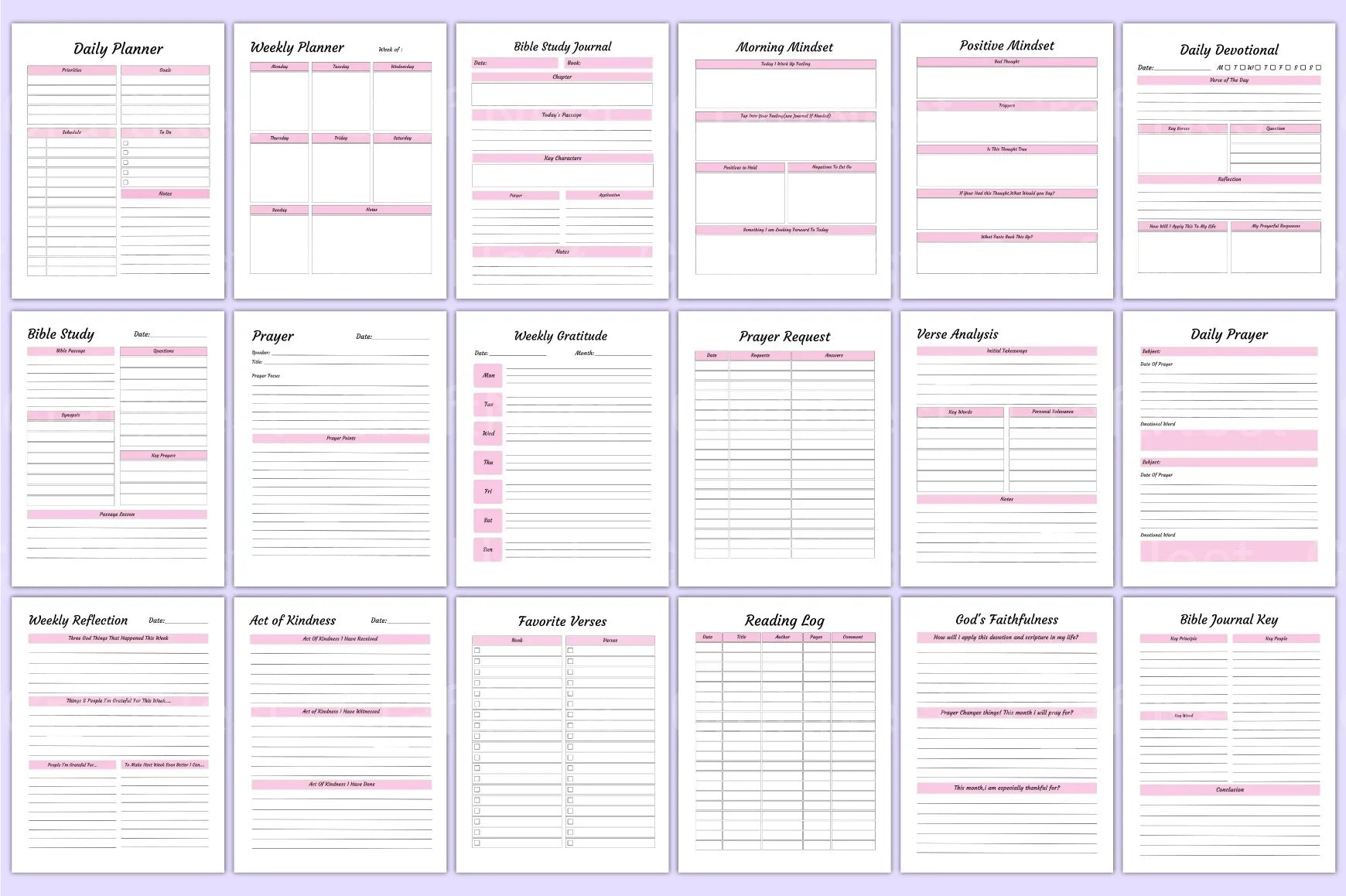 Low Content Template for Creative Projects - CraftNest - Digital Crafting and Art