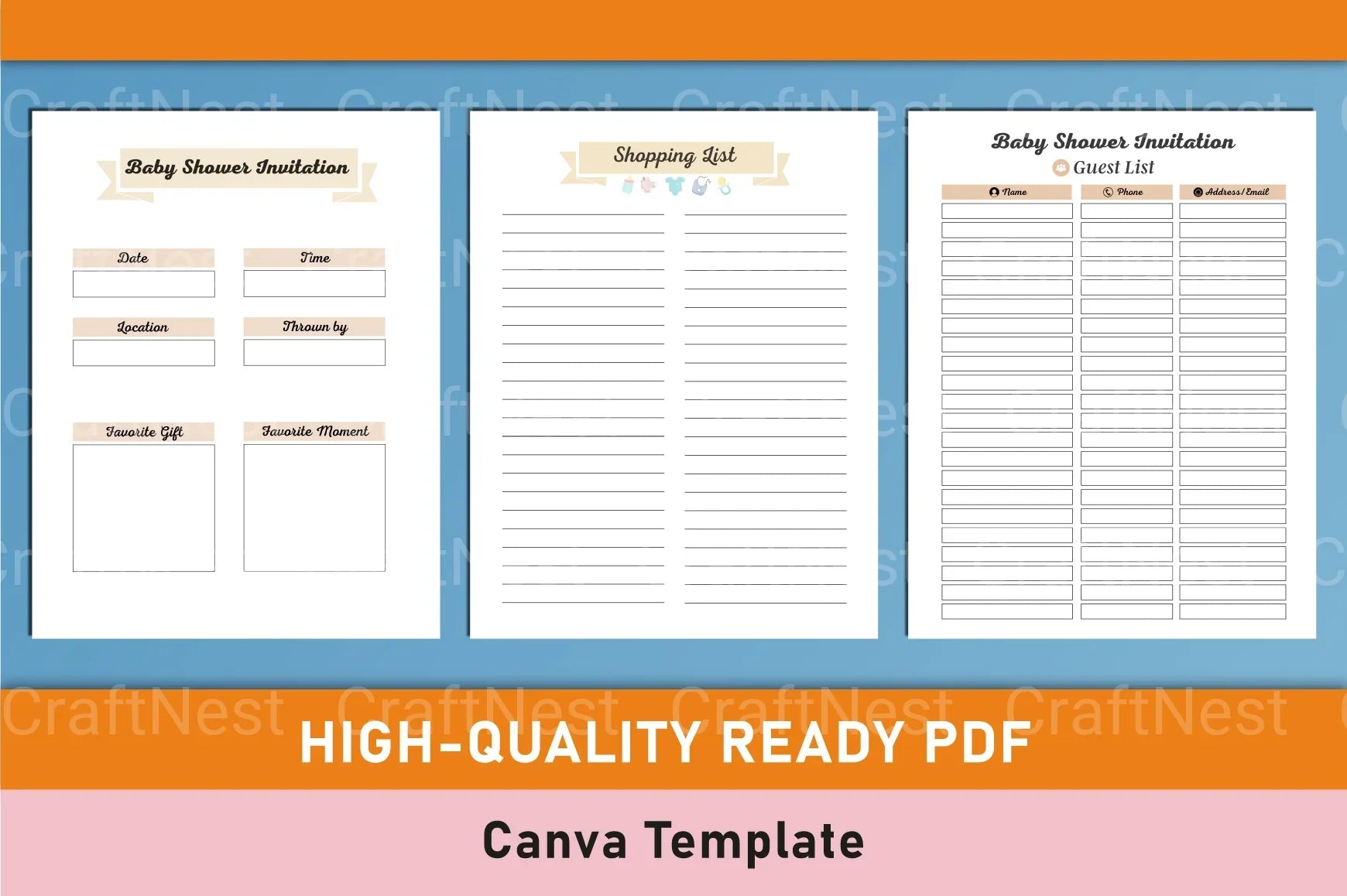 Pregnancy Journey with Canva - CraftNest - Digital Crafting and Art