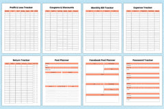 Small Business Planner 2024 - CraftNest - Digital Crafting and Art