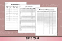 Small Business Planner Template - CraftNest - Digital Crafting and Art