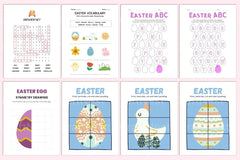 Easter Activity Book for Kids - CraftNest - Digital Crafting and Art