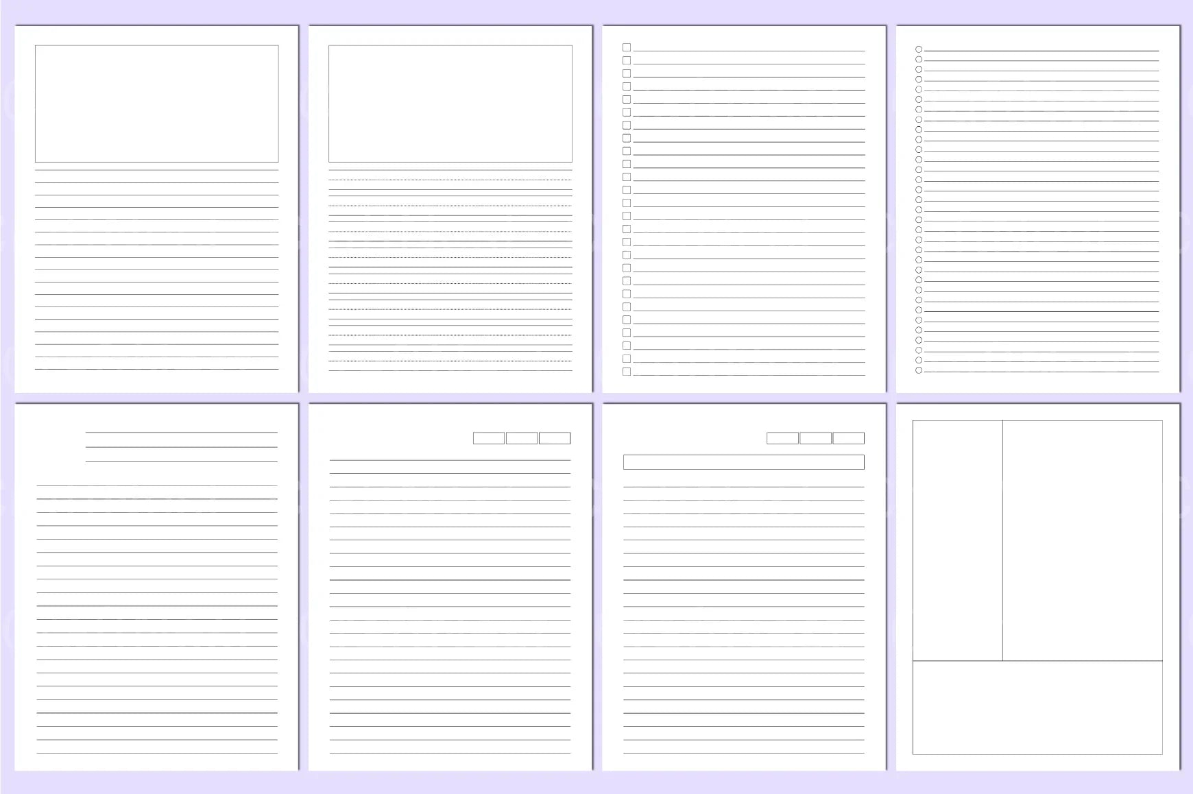 Mega Notebook 01344 - CraftNest - Digital Crafting and Art