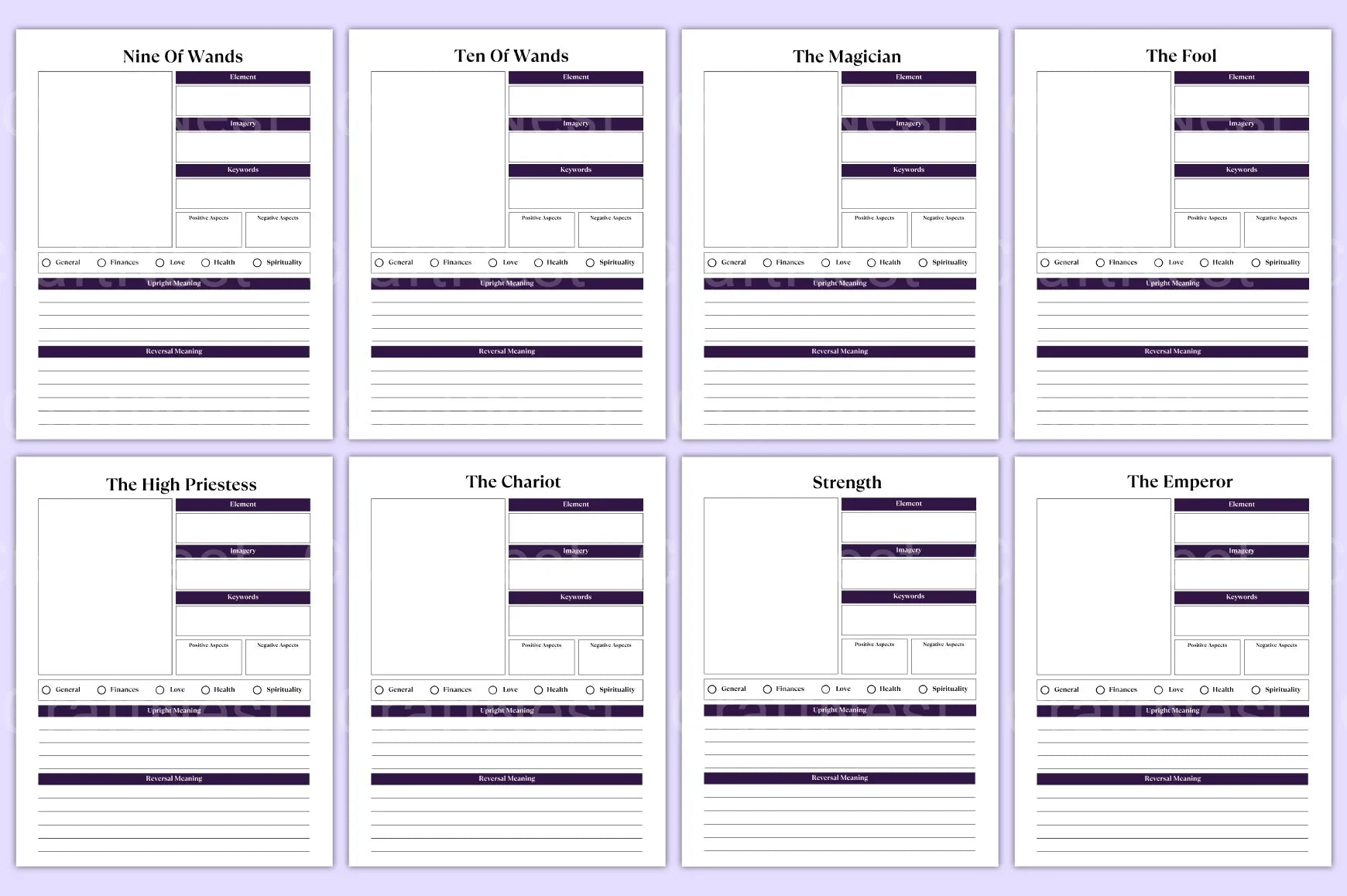 Tarot Card Reading Guide - CraftNest - Digital Crafting and Art