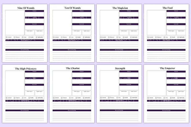 Tarot Card Reading Guide - CraftNest - Digital Crafting and Art