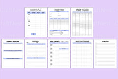 Craft Handmade Business Planner - CraftNest - Digital Crafting and Art