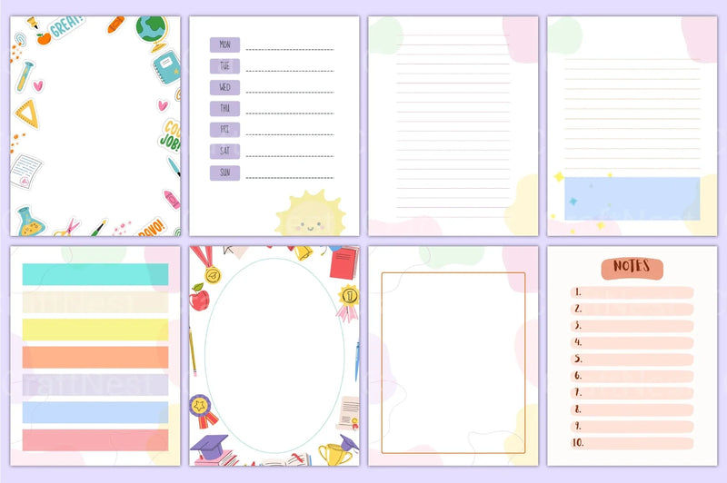 Mega Kids Writing Notebook - CraftNest - Digital Crafting and Art