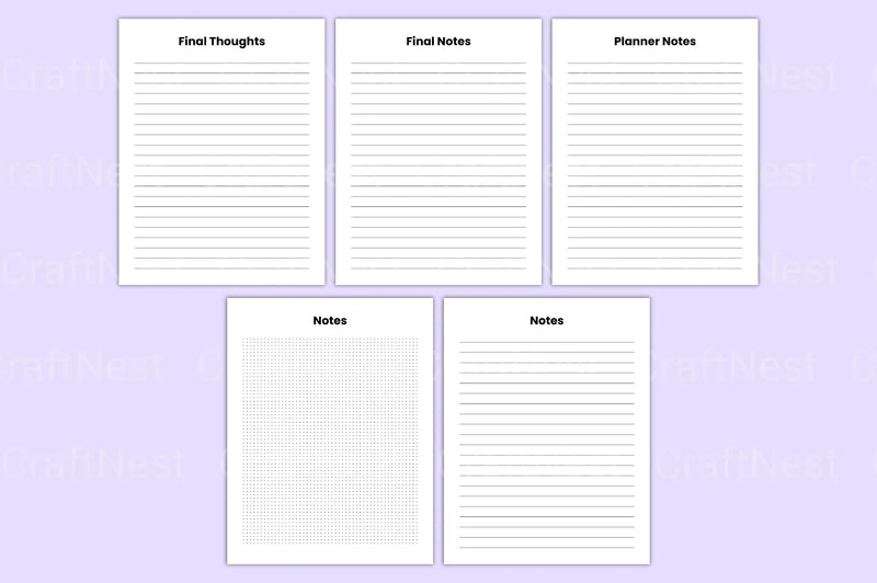 End of Life Planner Guide - CraftNest - Digital Crafting and Art