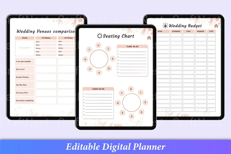 Wedding Planner Essentials Guide - CraftNest - Digital Crafting and Art