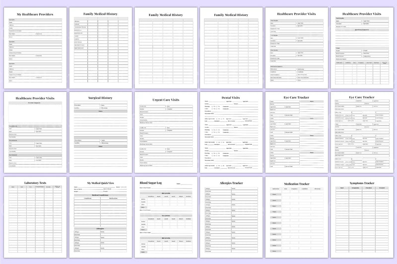 Ultimate Planner Sheets for Organization and Productivity - CraftNest - Digital Crafting and Art
