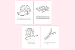 Alphabet Coloring Book for Kids - CraftNest - Digital Crafting and Art