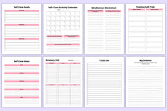 Self Care Wellness Guide - CraftNest - Digital Crafting and Art
