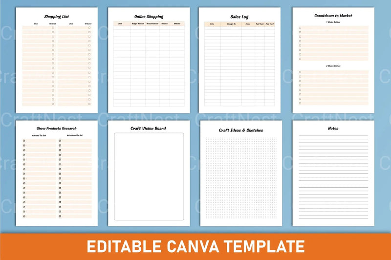 Craft Business Planner: Start Your Business Plan Today - CraftNest - Digital Crafting and Art