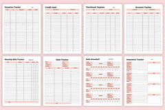 Budget Expense Tracker Tool - CraftNest - Digital Crafting and Art