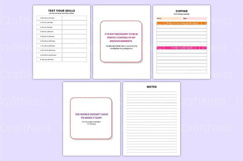 Problem Solving Workbook for Effective Learning - CraftNest - Digital Crafting and Art