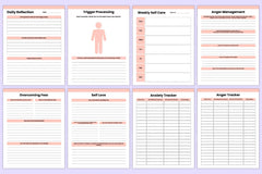 PTSD Trauma Recovery Workbook - CraftNest - Digital Crafting and Art