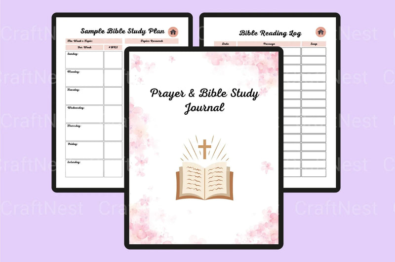 Prayer Bible Guide - CraftNest - Digital Crafting and Art