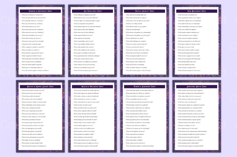 Tarot Prompts for Sacred Insight - CraftNest - Digital Crafting and Art