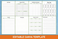 Home Plant Care Planner Template - CraftNest - Digital Crafting and Art
