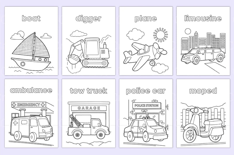 Coloring Book for Kids - CraftNest - Digital Crafting and Art