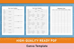 Medical Planner Template - CraftNest - Digital Crafting and Art