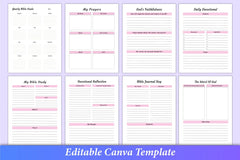 Bible Devotional Planner - 100 Planner - CraftNest - Digital Crafting and Art