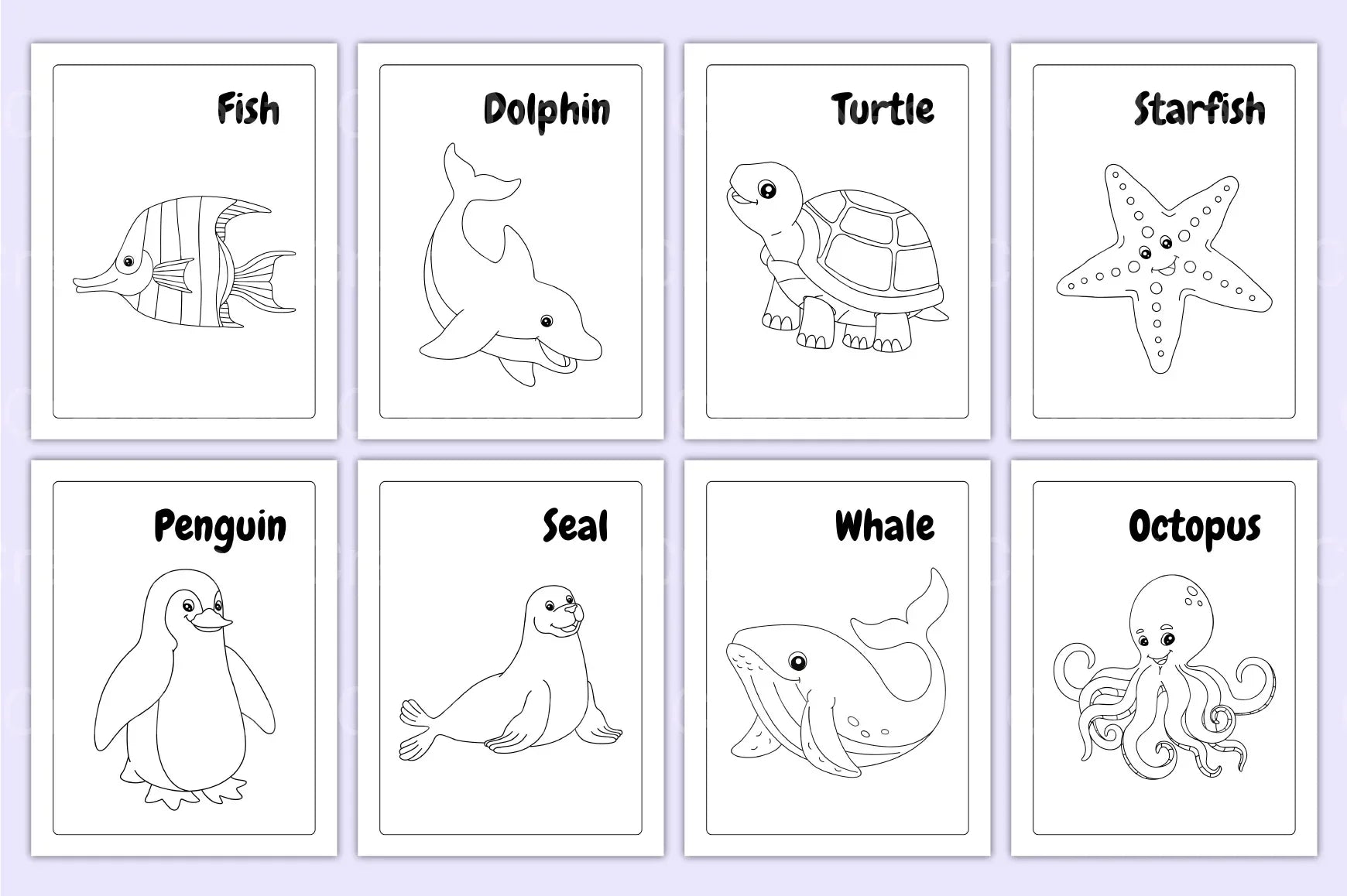 Animal Coloring Activity Book for Kids - CraftNest - Digital Crafting and Art