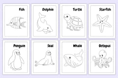 Animal Coloring Activity Book for Kids - CraftNest - Digital Crafting and Art