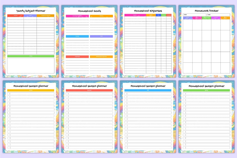 Academic Student Life Planner - CraftNest - Digital Crafting and Art