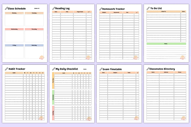 Ultimate Home School Planner - CraftNest - Digital Crafting and Art