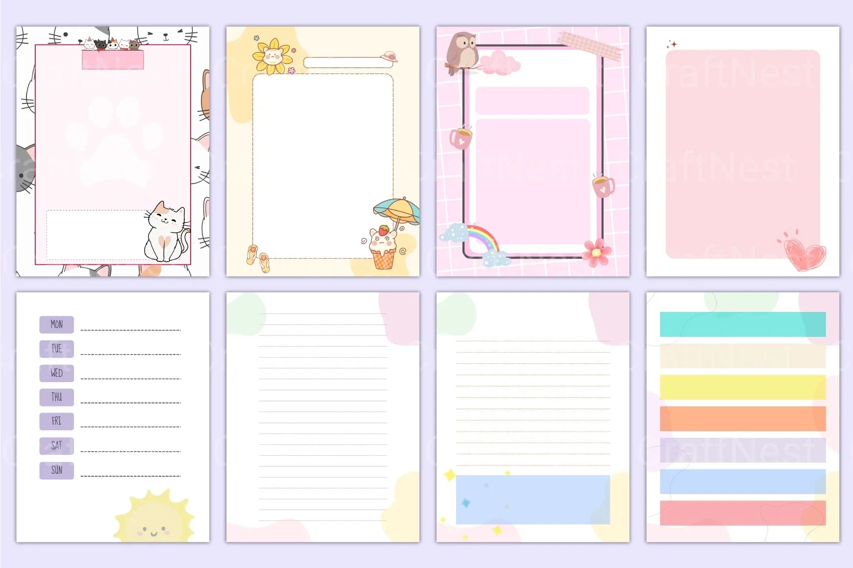 Kids Notebook Collection - CraftNest - Digital Crafting and Art