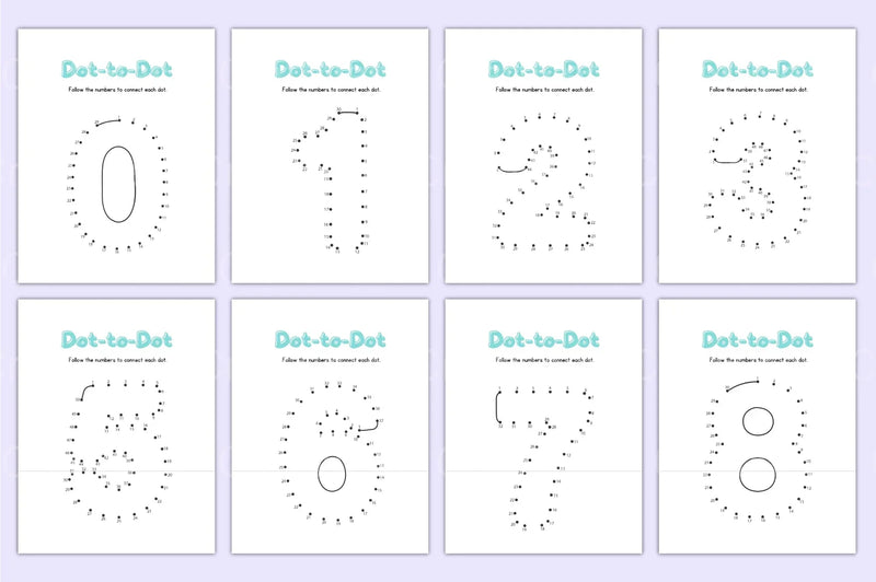 Alphabet Dot to Dot Worksheet for Kids - CraftNest - Digital Crafting and Art