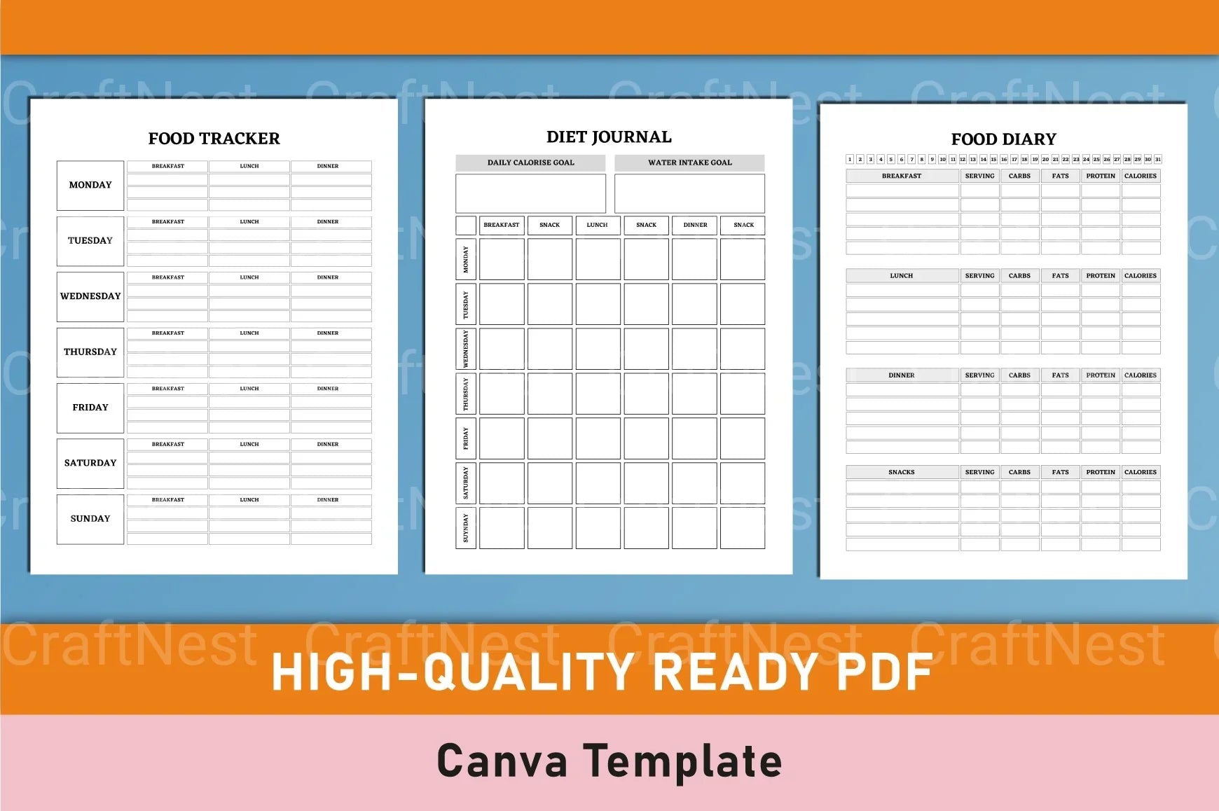 Weight Loss Tracker Tool - CraftNest - Digital Crafting and Art