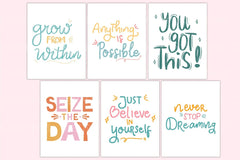 Kids Positive Affirmations Canva Template - CraftNest - Digital Crafting and Art