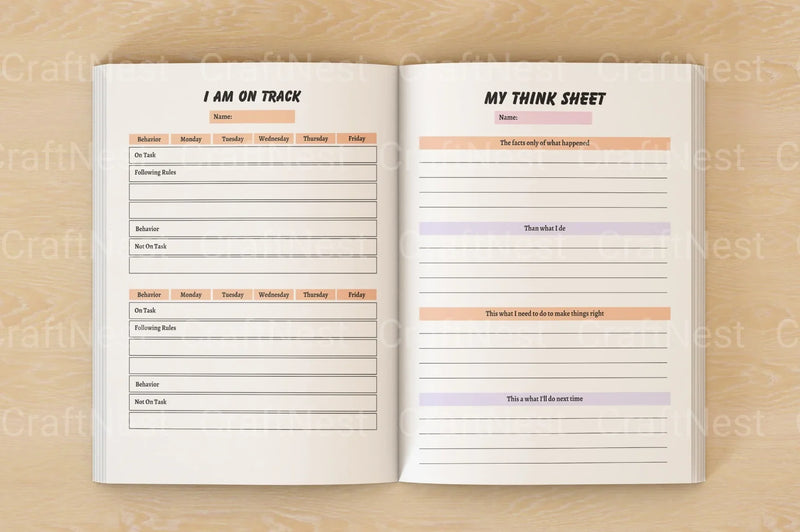 Self Control Activity Book for Kids - CraftNest - Digital Crafting and Art