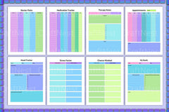 Anxiety and Depression Workbook for Mental Health - CraftNest - Digital Crafting and Art