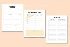 Weight Loss Self-Care Planner - CraftNest - Digital Crafting and Art