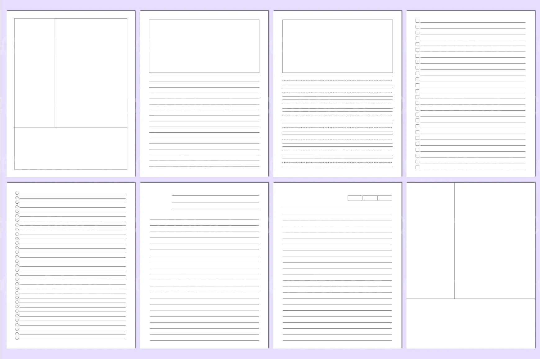 Mega Notebook 01344 - CraftNest - Digital Crafting and Art