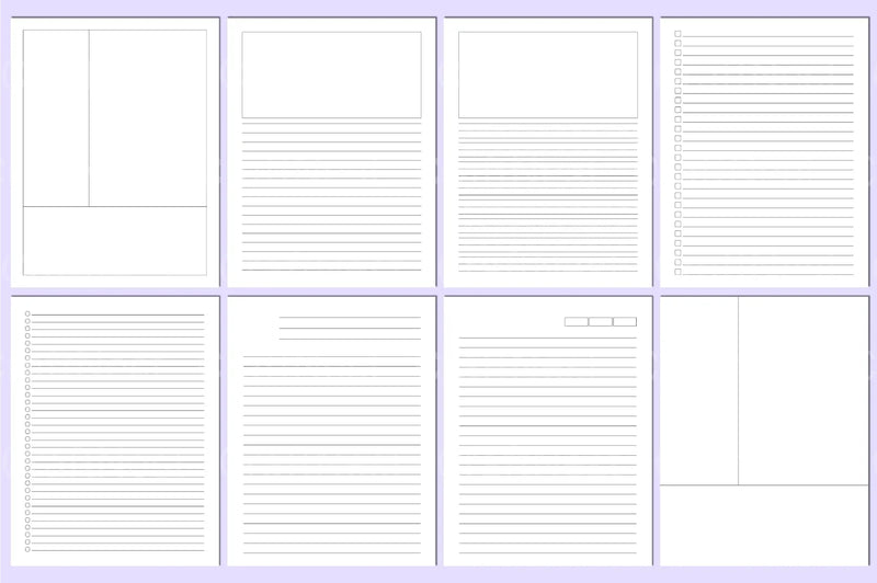 Mega Notebook 01344 - CraftNest - Digital Crafting and Art