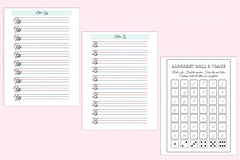 Cursive Letter Workbook for Handwriting Practice - CraftNest - Digital Crafting and Art