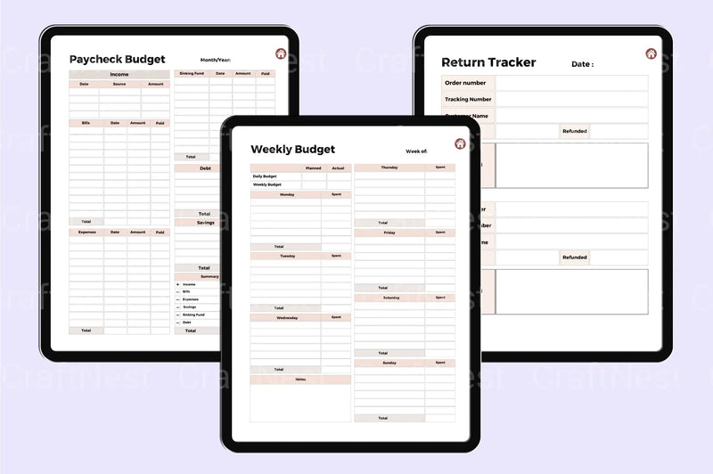 Small Business Planner Guide - CraftNest - Digital Crafting and Art