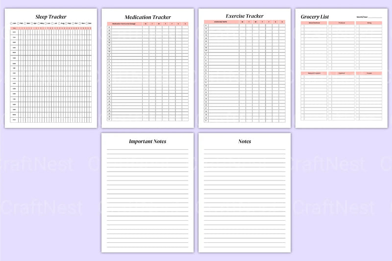 Busy Mom Life Organizer - CraftNest - Digital Crafting and Art