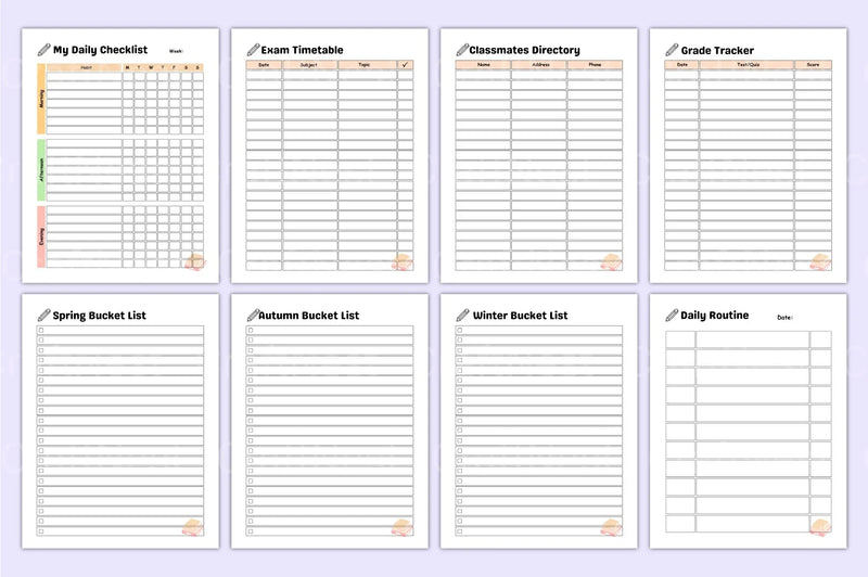 Home School Planner: Organize Your Homeschooling Effortlessly - CraftNest - Digital Crafting and Art