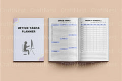 Office Tasks Planner - CraftNest - Digital Crafting and Art