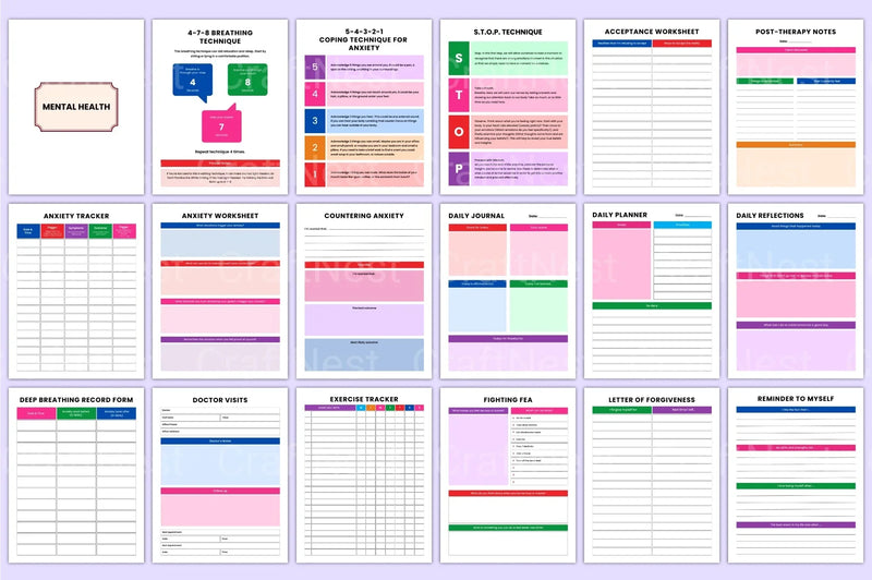 Ultimate ADHD Life Organizer - CraftNest - Digital Crafting and Art