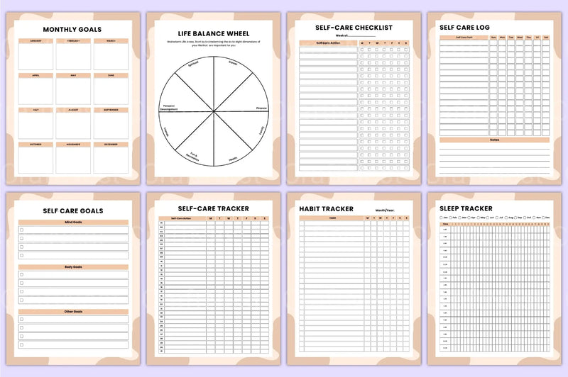 Vision Board Goal Workbook for Success - CraftNest - Digital Crafting and Art