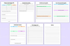 Wellness Lifestyle Organizer - CraftNest - Digital Crafting and Art