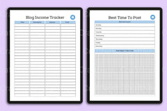 Social Media Planner Template - CraftNest - Digital Crafting and Art