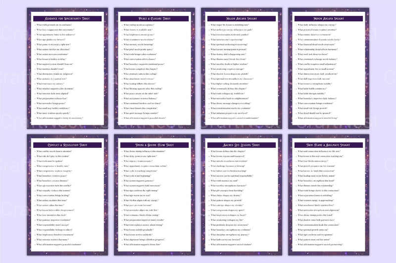 Tarot Prompts for Sacred Insight - CraftNest - Digital Crafting and Art