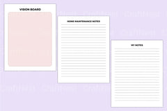 Home Maintenance Planner Guide - CraftNest - Digital Crafting and Art