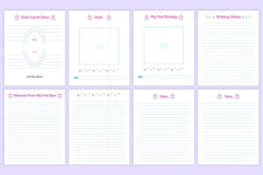 Baby Memory Book: First Year Keepsake - CraftNest - Digital Crafting and Art